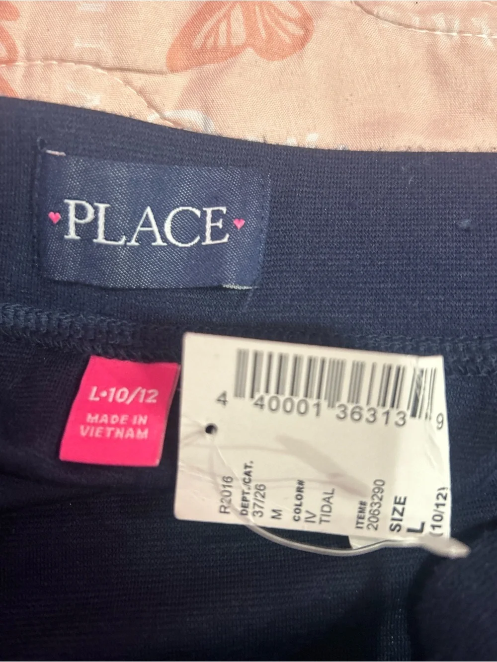 The Children's Place Navy Blue Skirt Size L (10–12) NWT